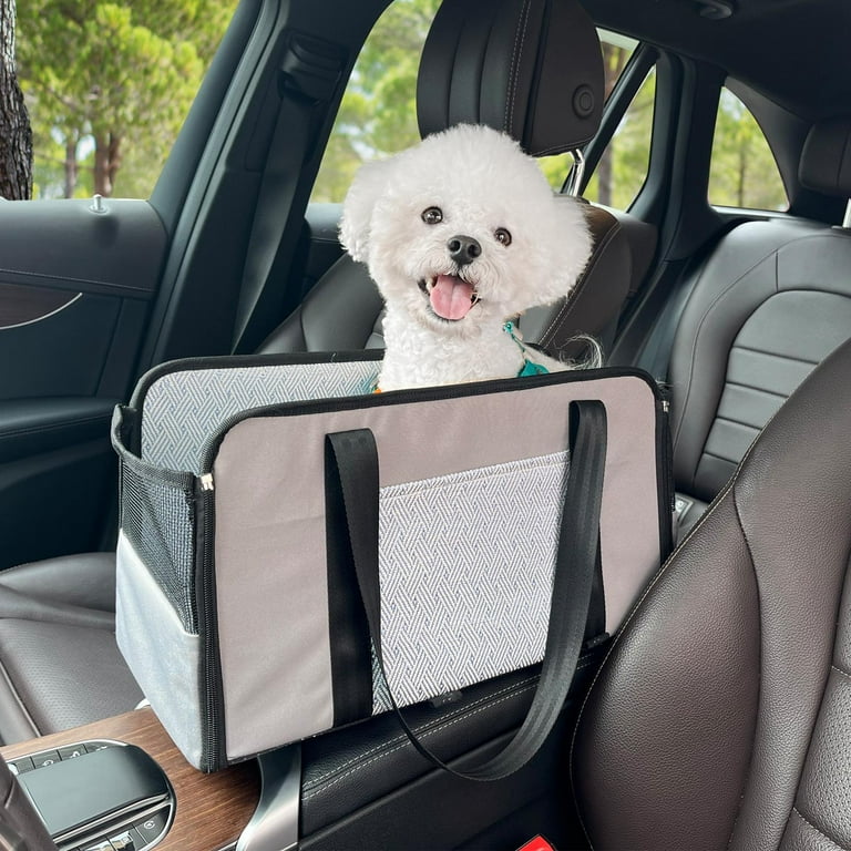 Center console pet clearance seat