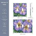 2 Gang Light Switch Cover Plate Pencil Drawing Flower Wall Plate