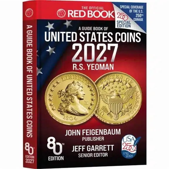 Guide Book of United States Coins 2027 Special Edition 250th, (Paperback)