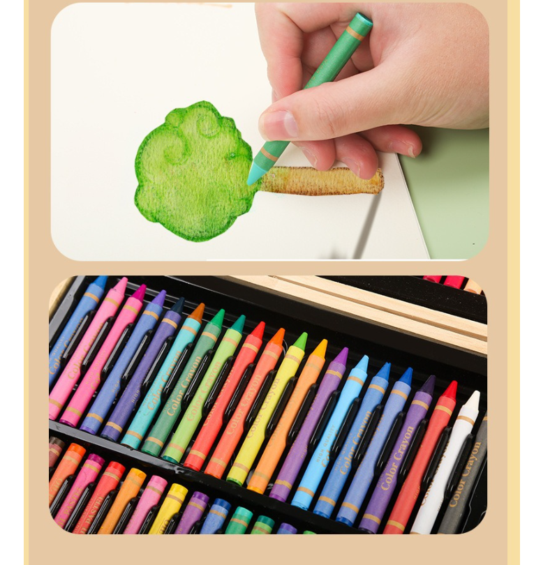 180 PCS Art Set for Kids, Art Supplies Art Kits for Kids, Deluxe Painting Art Set, Wooden Box & Drawing Kit for Artists Teens Boys Girls 4 5 6 7 8 9 10 11 12,Birthdays Gifts