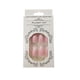 thumbnail image 4 of 24 Uds prensa en uñas postizas llama ataúd cuadrado acrílico uñas postizas pegamento de fuego en uñas para mujeres niñas salón de manicura DIY Ormromra HMHZ197, 4 of 5