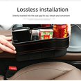thumbnail image 4 of Caja de almacenamiento para huecos de asiento de coche Caja de almacenamiento multifuncional para huecos Suministros para coche Bolsa de almacenamiento para interior de coche Caja de almacenamiento, 4 of 6