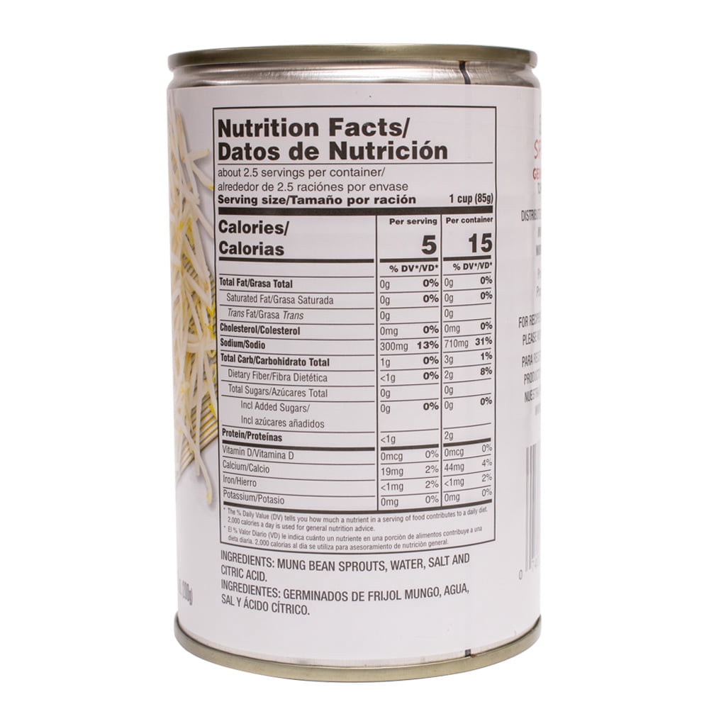 MW Polar Bean Sprouts 15 oz Can (Pack of 12)