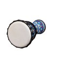 thumbnail image 3 of 8 Inch Portable African Drum Djembe Hand Drum with Colorful Art Patterns Percussion Musical Instrument, 3 of 6