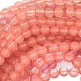 thumbnail image 5 of K-KED Cherry Quartz Round Beads Gemstone 15" Strand 6mm 8mm 10mm 12mm-10 mm, 5 of 6