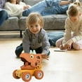 thumbnail image 3 of Coche de dinosaurio infantil Baoblaze Pterodáctilo Naranja, 3 of 5