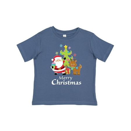 

Inktastic Merry Christmas Boys or Girls Toddler T-Shirt