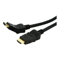 StarTech.com HDMIROTMM6 6 ft. Black 180° Rotating HDMI Digital Video Cable Male to Male