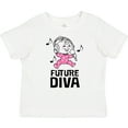 thumbnail image 3 of Inktastic Future Diva Baby Girl Singer Girls Toddler T-Shirt, 3 of 5