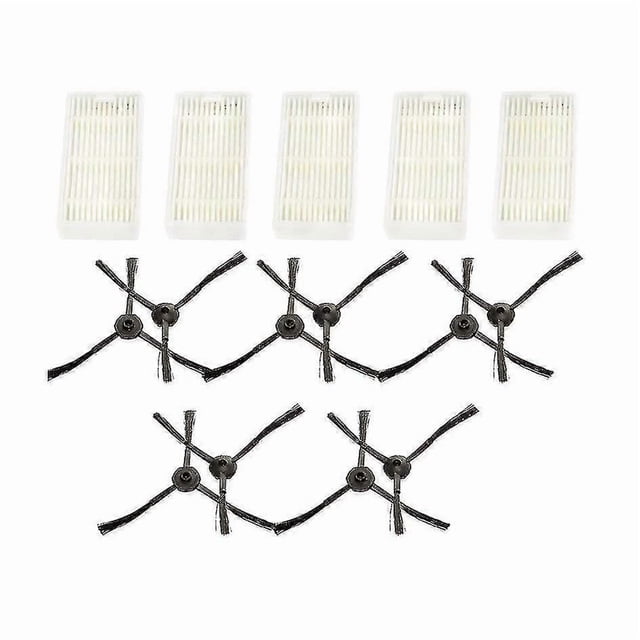 5 Filters+10 Side Bru For Med Md16192 Md18500 Md18501 Md18600
