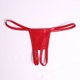thumbnail image 1 of Plus Size Latex PVC Shiny Low-Rise G-string Panties Sexy Bandage Micro Thong T-Back erotic Lingerie Smooth Thongs Stage Wear F23, 1 of 8