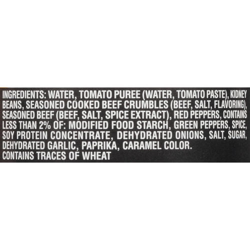 Campbell's Chunky Roadhouse Beef & Bean Chili, 15 oz