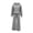 Grey, variant on Women's Leopard Print 2 Piece Outfit Set, Long Sleeve Hoodie Sweatshirt with Wide Leg Pants, Casual Matching Loungewear Tracksuit for Fall Winter, Travel and Everyday Wear