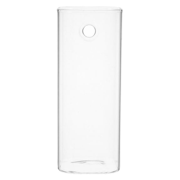 GAXIRE Clear Glass Wall Hanging Planter Vase for Indoor Outdoor Decor, 1 Piece Stylish Modern Wall Mounted Plant Holder