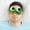 A, variant on Ireezec Cute Sleeping Eye Mask Plush Blindfold Travel Sleep Masks Super Soft Funny Eye Cover for Adult (Green Frog)