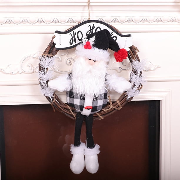 Xihbxyly Ofertas de Hoy Adornos Navideños, Regalo, Papá Noel, Muñeco de Nieve, Muñeco de Juguete, Decoraciones Colgantes