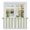 Sage Green, variant on Sage Green Striped Tier Curtains, Modern Farmhouse Sage Green White Stripes Light Filtering Kitchen Curtains, 2Pcs Rod Pocket Half Window Treatments Panels for Sink Cafe Cabinet Camper 27.5x24 Inches