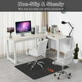 thumbnail image 2 of Chair Mat for Hard Floors,Computer Gaming Chair Mat,Office Chair Mats for Hardwood & Tile Floor,Large Anti-Slip Floor Protector Rug,Anti-Slip,Easy to Clean, 2 of 7
