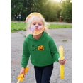 thumbnail image 2 of Funny Scary Pumpkin Spell Hoodie Toddler -Image by Shutterstock,  5 Toddler, 2 of 4