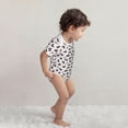 thumbnail image 4 of Daiia Poodle Dog Printed Unisex-Baby Short Sleeve Onesies Bodysuits Baby Climbing Clothes Soft and Comfortable Romper with Expandable Shoulder Design-2 Years, 4 of 8