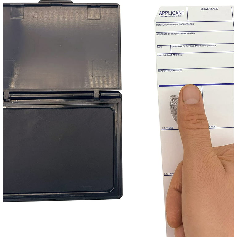 thumb print pad fingerprint ink pad
