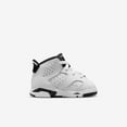 thumbnail image 2 of Toddler's Jordan 6 Retro White/Black (DV3606 112) - 6, 2 of 7