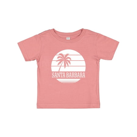 

Inktastic Santa Barbara California Palm Tree Gift Baby Boy or Baby Girl T-Shirt