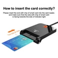 thumbnail image 4 of Lector de tarjetas ZOWEETEK CAC USB-C Military para Windows/Mac/Linux, 4 of 9