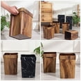 thumbnail image 5 of UPGRATOR Kitchen Waste Bin Plastic Coffee Rectangular Food Waste Disposal 1Pack, 5 of 5
