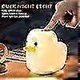 thumbnail image 2 of Duck Night Light Rechargeable,night Light For Kids With Touch Sensor Led Squishy Lamp Portable Silicone Animal, 2 of 4