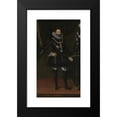 thumbnail image 2 of Anonymous 10x14 Black Modern Framed Museum Art Print Titled - Ported of Carlo Emanuele I (18th Century), 2 of 5