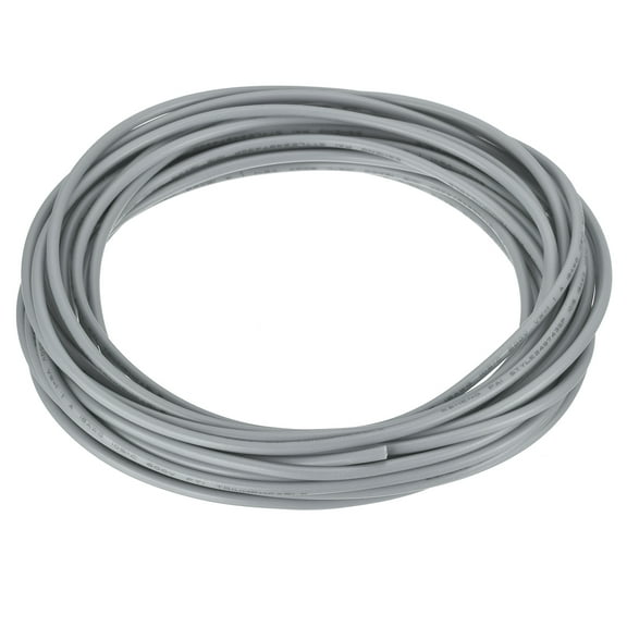 18AWG Wire 18 Gauge Stranded Wire Hookup Wire, UL1015 Tinned Copper Wire 7.5m/25ft Gray