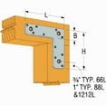 thumbnail image 2 of Simpson Strong-Tie 6"x6" L-Strap 66L Pack of 10, 2 of 3