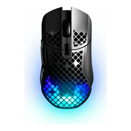 UPC: 0810052984100 | SteelSeries Aerox 5 Wireless 9-button 18000 CPI Ultra-Lightweight Gaming Mouse certified refurbished