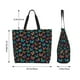 thumbnail image 5 of Fotbe Multicolored Butterflies Bolsa Tote Estética de Lona con Estampado para Mujer - Bolsa Reutilizable de Hombro Casual para Vacaciones, Compras, Trabajo y Gimnasio, 5 of 8