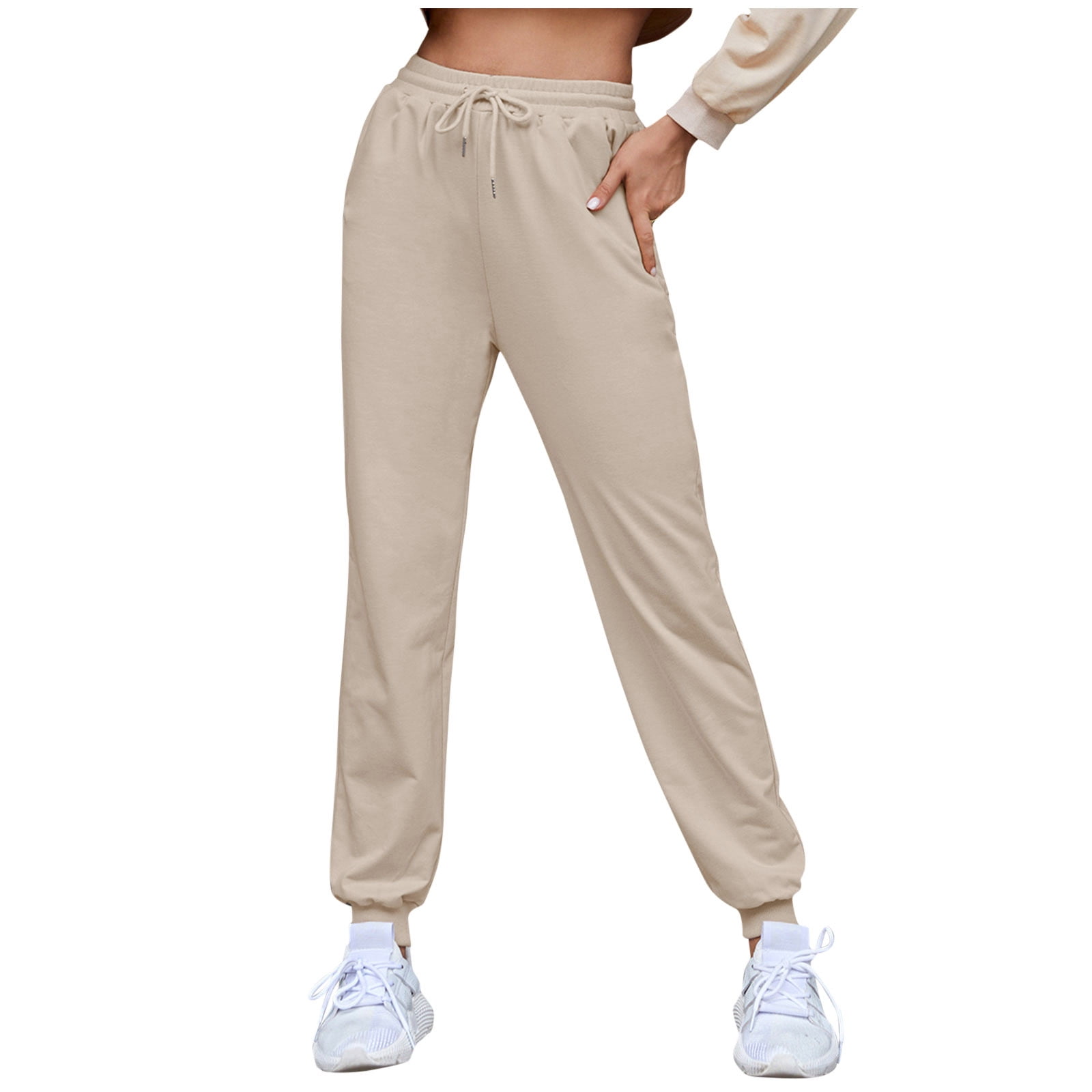 Soft Stretch Pockets Sweatpants 