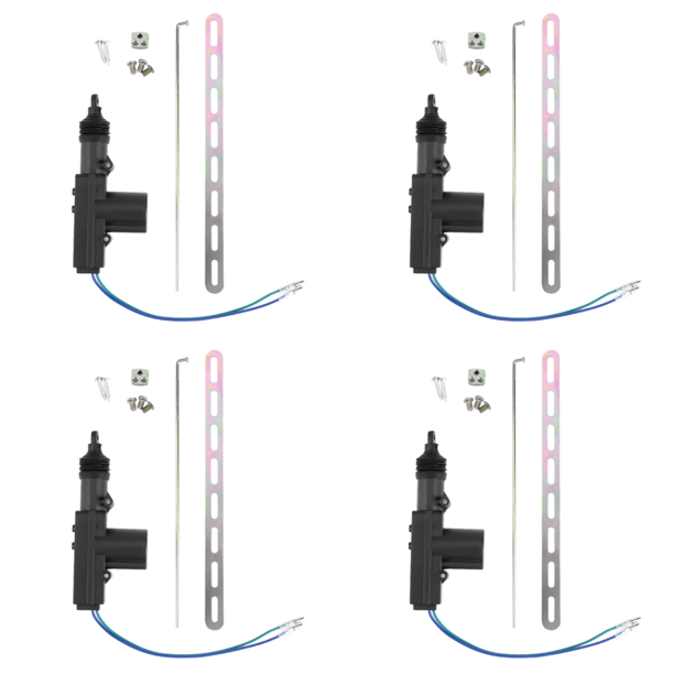 Puerta Actuador Solenoide Cierre Centralizado Coche Universal 12 V (2 Cables)