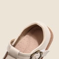 thumbnail image 6 of Ytdscs Toddler Kids Girls Leather Princess Shoes Oxfords Non-slip Flat Shoes Spring Fall Wedding Party Dress Shoes Size 1M-13M, 6 of 9