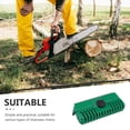 thumbnail image 3 of OULII Chainsaw Bar Dressing Tool Chainsaw Adapter Plastic Green 1Set for Outdoor Work, 3 of 8