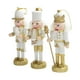 thumbnail image 5 of Juego de figuras de Cascanueces de Navidad perfecl 3 uds Figura de soldado, 5 of 8