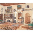 thumbnail image 3 of Franz Poledne 14x12 Black Modern Framed Museum Art Print Titled - Interior, 3 of 5