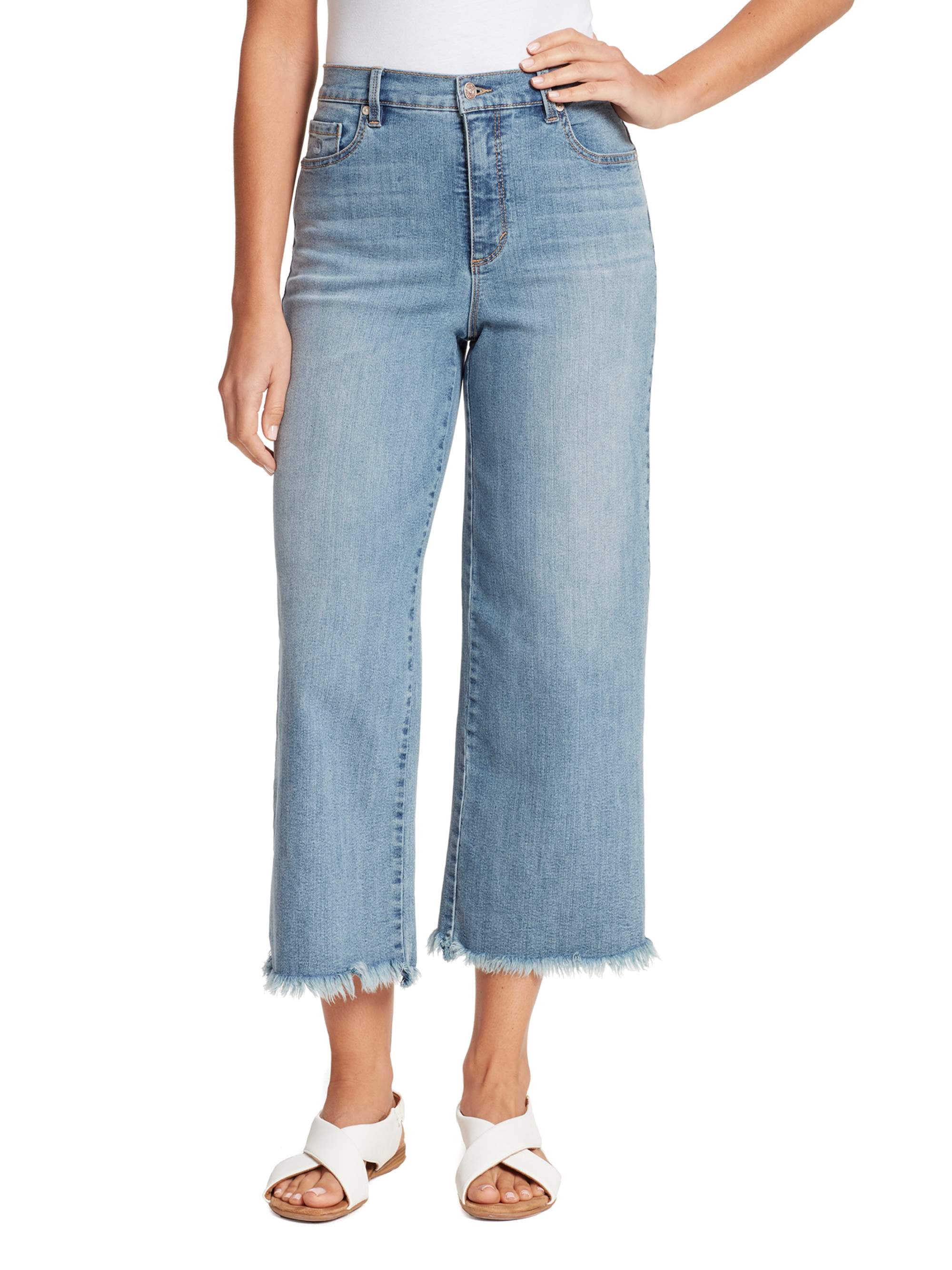 Gloria Vanderbilt Amanda Wide Leg Crop 