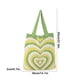 thumbnail image 3 of Bolso de mano de punto con diseño de corazón y masa trenzada para mujer, de lana tejida, cálido para el invierno, para hombro, 3 of 6