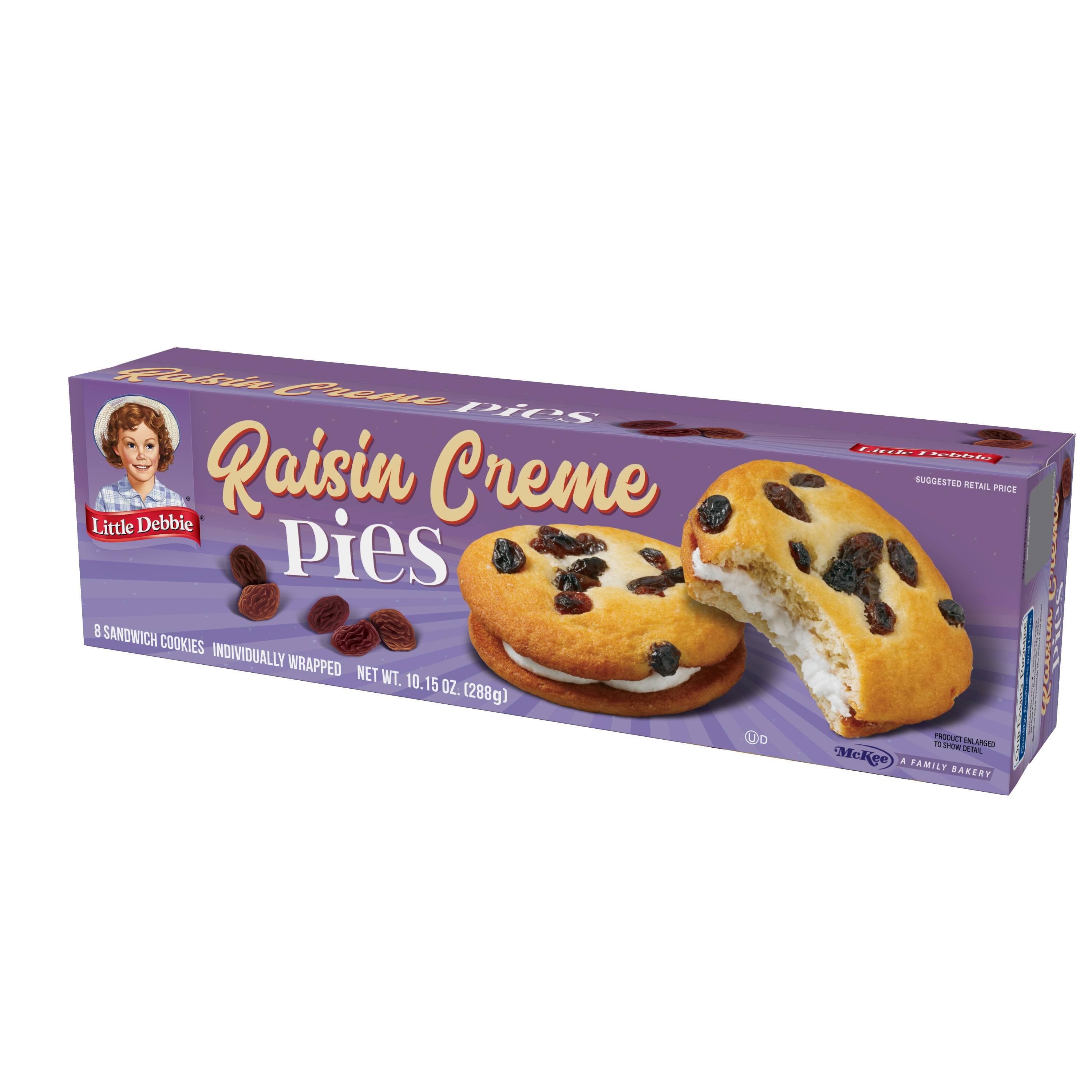 Little Debbie Raisin Crème Pies, 10.15 oz