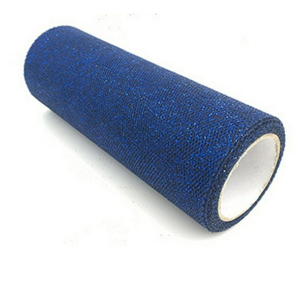 Rollo de tul con lentejuelas brillantes para decoración de bodas, tela de tul, vestido de tutú, Organza DIY, suministros para fiestas de Baby Shower, 15 Cm, 10 yardas por rollo