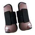 thumbnail image 4 of Botas Denteras Abiertas de Caballo Sunnimix Bota de Tendón de Caballo Marrón XL, 4 of 8
