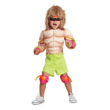WWE Ultimate Warrior Toddler Muscle Costume