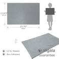 thumbnail image 2 of Allgala X-Large Glitter EVA Foam Sheets 12 Pack 12x16 inch 30x40cm Paper Sheets- Silver Color-for Arts Crafts Projects, Classrooms, DIY Projects, Back to School Suppliers, Art Class, 2 of 5