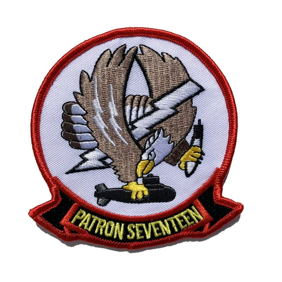 VP-17 White Lightnings Squadron Patch – Sew On