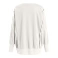thumbnail image 5 of Towmus Womens Oversized Sweatshirt Crewneck Long Sleeve Shirts Pullover Sweatshirts Y2k Winter Clothes, 5 of 6